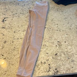 Lululemon wunder under full length tights.